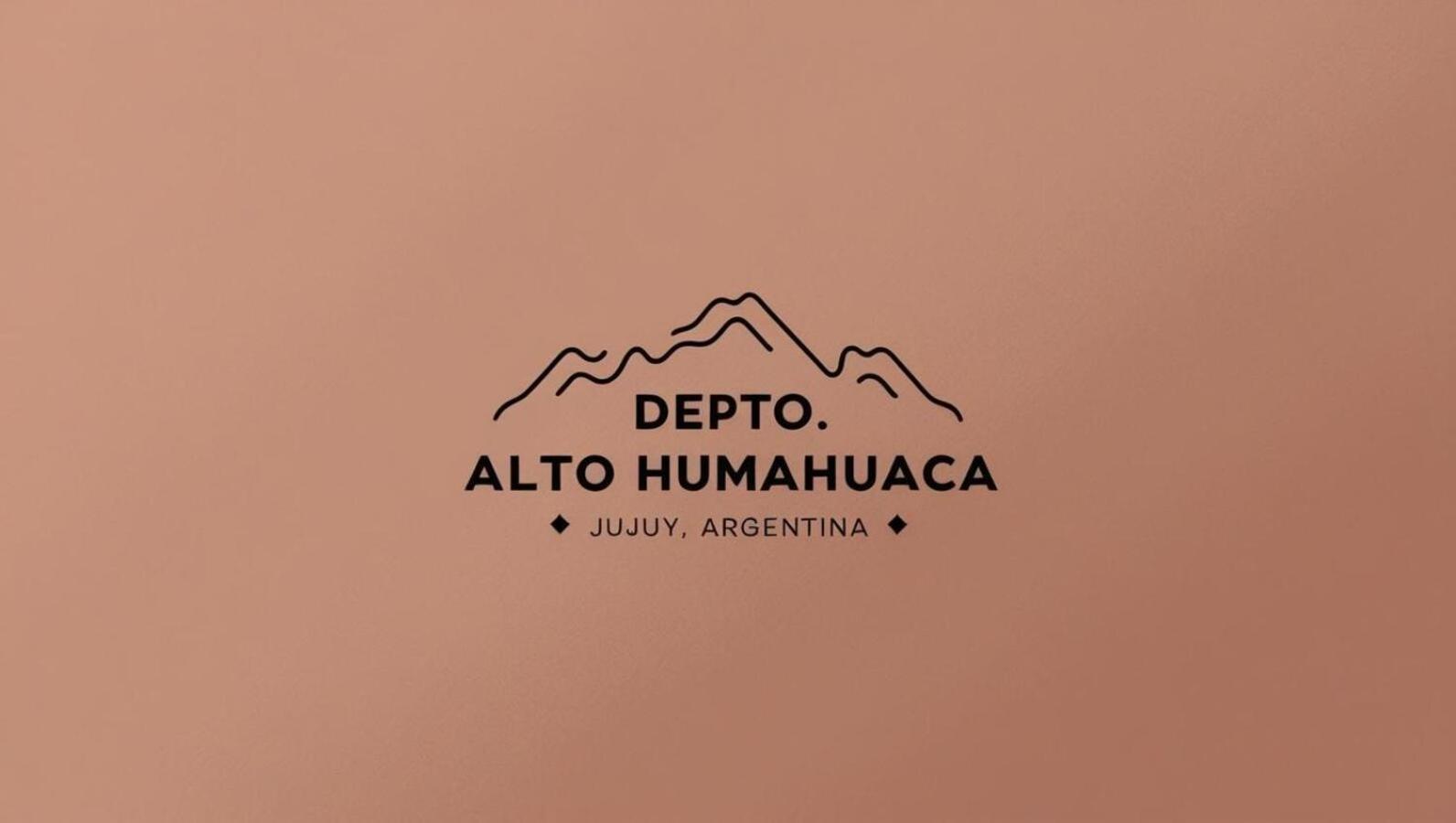 Depto Alto Humahuaca Lägenhet Exteriör bild